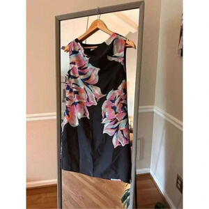 LOFT Shift Dress Size 4‎ Petite/Floral/Casual